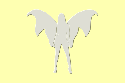 Angel Yellow Long, par Xavier E. G. Dierick